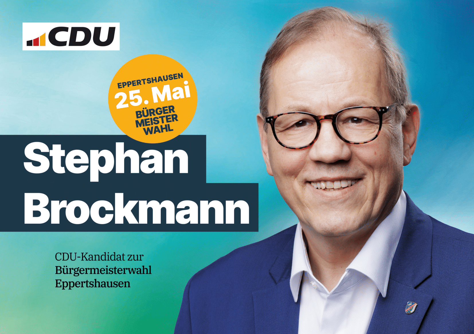 Brgermeisterkandidat Stephan Brockmann